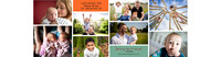 mixed photo postcard flyer - 2