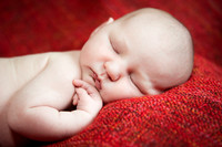 Close up newborn